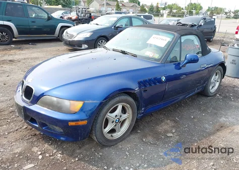 1996 BMW Z3 1.9 z USA, uszkodzony, nr VIN 4USCH7327TLB72781